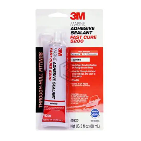 5200-WHITE-3OZ - 3M - Glue, Adhesives, Applicators