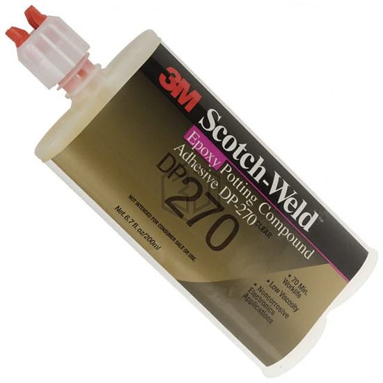 DP270-CLEAR-200ML - 3M - Glue, Adhesives, Applicators