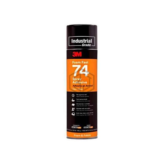 74 CLR 16.9OZ - 3M - Glue, Adhesives, Applicators