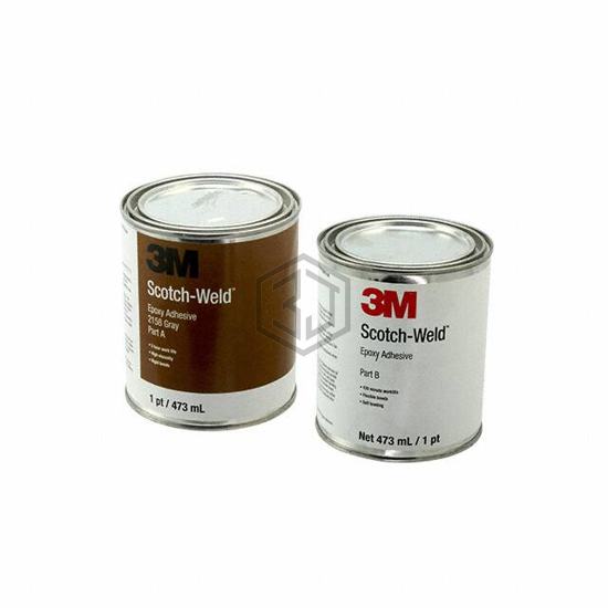 2158-GRAY-1P-PARTAB - 3M - Glue, Adhesives, Applicators