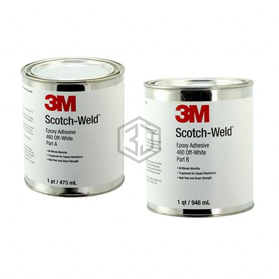 460-OFFWHITE-1Q-PARTAB - 3M - Glue, Adhesives, Applicators