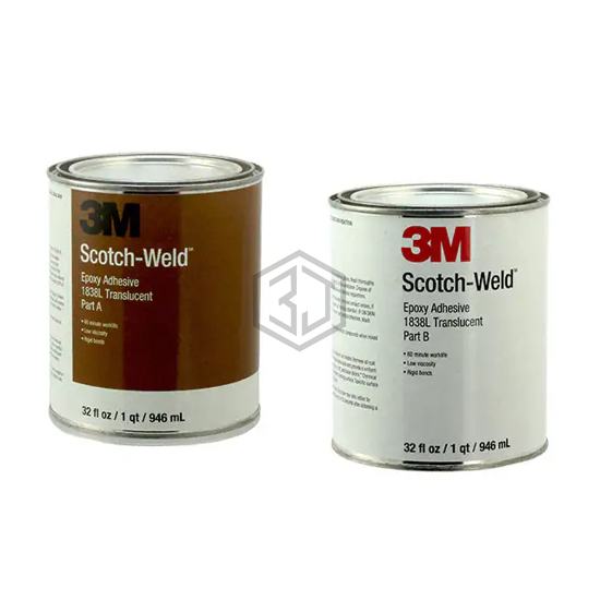 1838L-TRANS-1Q-PARTAB - 3M - Glue, Adhesives, Applicators