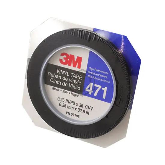 471-IWBLACK-1/4"X36RD - 3M - Tape