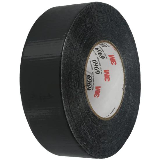 6969 2" BLACK - 3M - Tape
