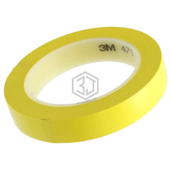 471-YELLOW-1"X36YD-BULK - 3M - Tape