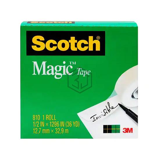 810 1/2"X36 YD - 3M - Tape