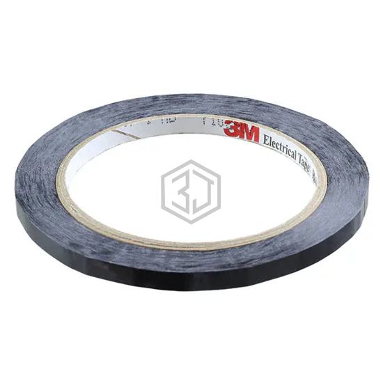 3M 1350F-1 0.25" X 72YD-BLACK - 3M (TC) - Tape