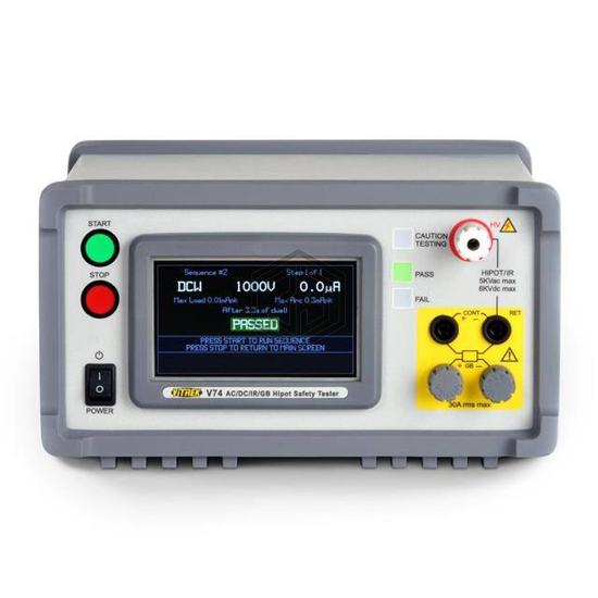 V77 - Vitrek - Equipment - Electrical Testers, Current Probes