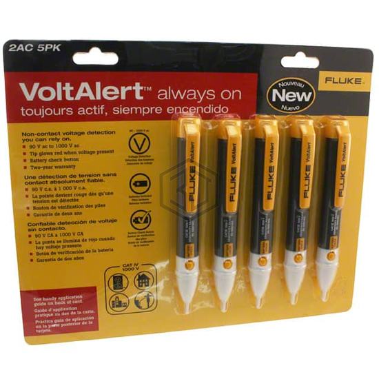 FLK2AC/90-1000V5PK - Fluke Electronics - Equipment - Electrical Testers, Current Probes
