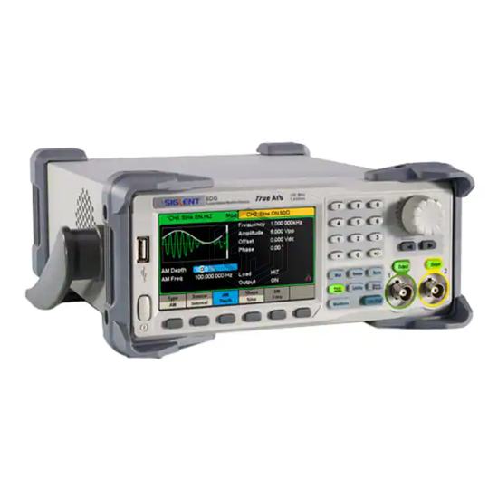 SDG2082X - Siglent Technologies NA, Inc. - Equipment - Function Generators
