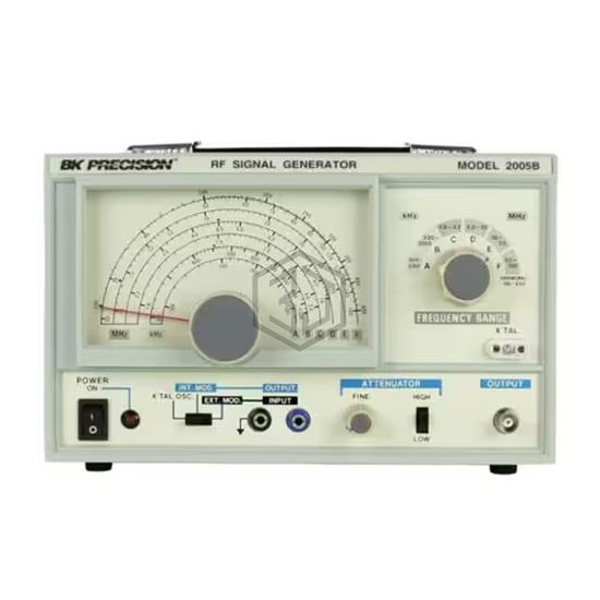 2005B - B&K Precision - Equipment - Function Generators
