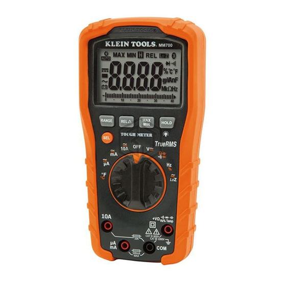 MM700 - Klein Tools, Inc. - Equipment - Multimeters