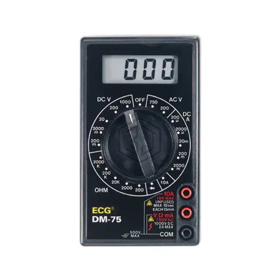 DM-75 - ECG - Equipment - Multimeters