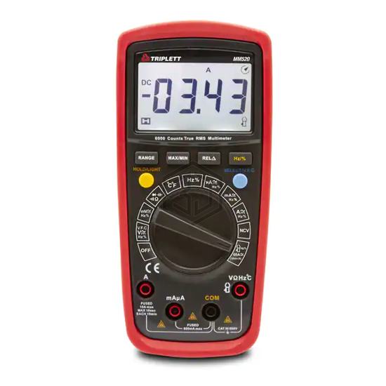 MM520 - Triplett Test Equipment and Tools - Equipment - Multimeters