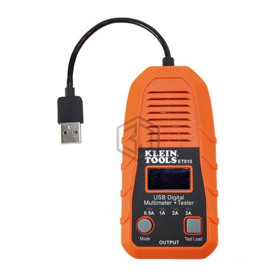 ET910 - Klein Tools, Inc. - Equipment - Multimeters