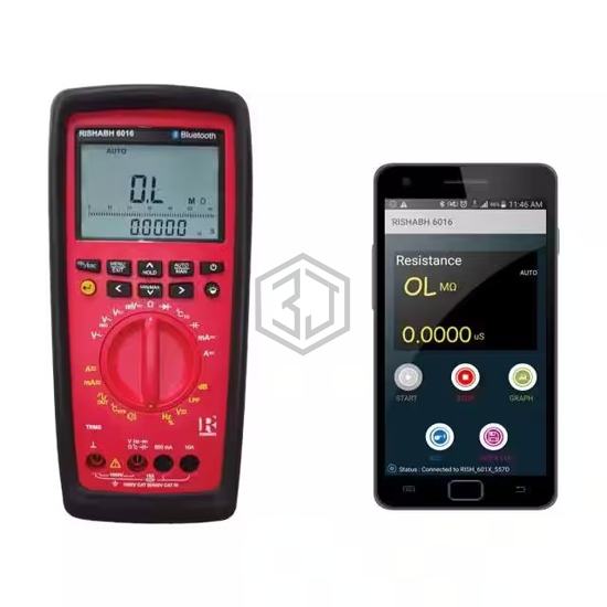 RISHABH 6016 BLUETOOTH - Rishabh Instruments - Equipment - Multimeters