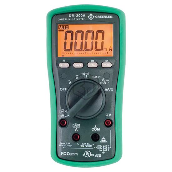 DM-200A-C - Greenlee Communications - Equipment - Multimeters