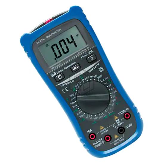 PRO-50A - Global Specialties - Equipment - Multimeters