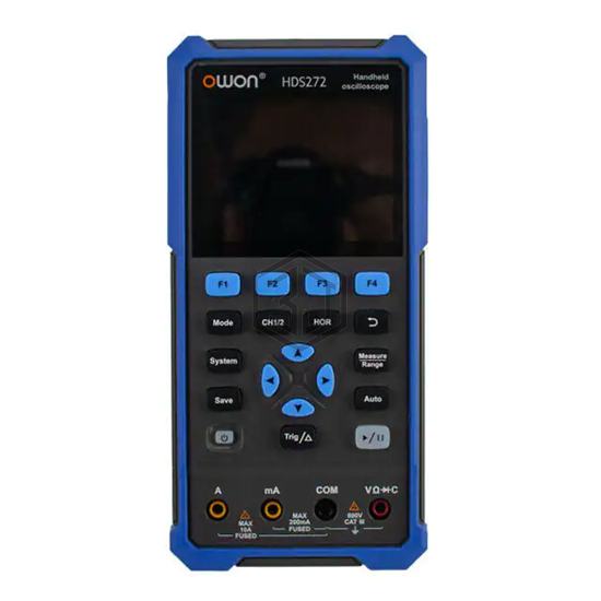 HDS272 - Owon Technology Lilliput Electronics (USA) Inc - Equipment - Oscilloscopes