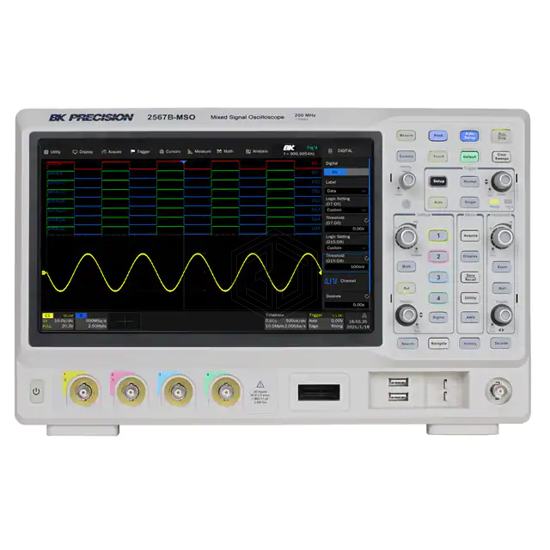 2567B-MSO - B&K Precision - Equipment - Oscilloscopes