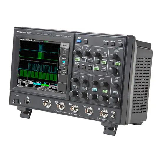 WAVEJET 334 TOUCH - Teledyne LeCroy - Equipment - Oscilloscopes