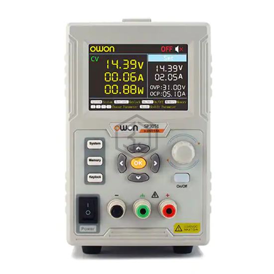 SP3051 - Owon Technology Lilliput Electronics (USA) Inc - Equipment - Power Supplies (Test, Bench)