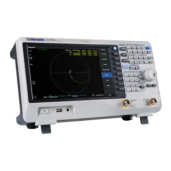 SVA1015X - Siglent Technologies NA, Inc. - Equipment - RF Analyzers