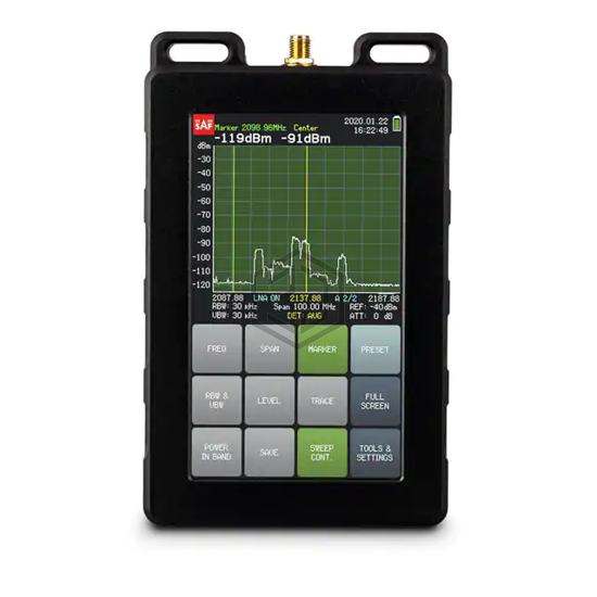 J0GSAP551B - SAF - Equipment - RF Analyzers