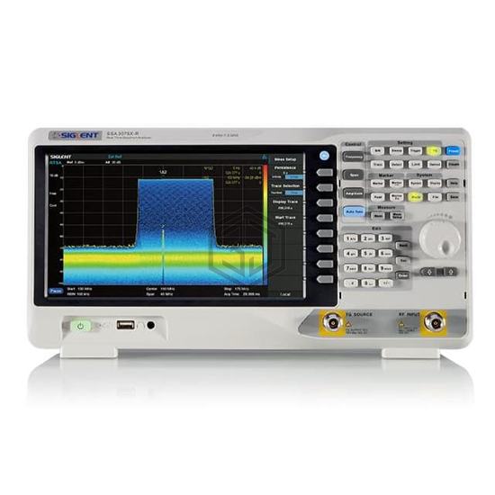 SSA3075X-R - Siglent Technologies NA, Inc. - Equipment - RF Analyzers