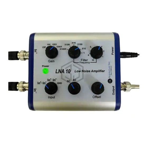 LNA10 - AlphaLab, Inc - Equipment - Specialty