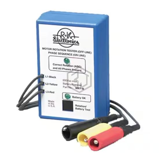 MRT-M - R-K Electronics, Inc. - Equipment - Specialty