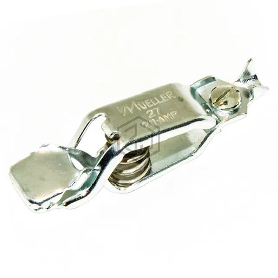 BU-27 - Mueller Electric Co - Test Clips - Alligator, Crocodile, Heavy Duty