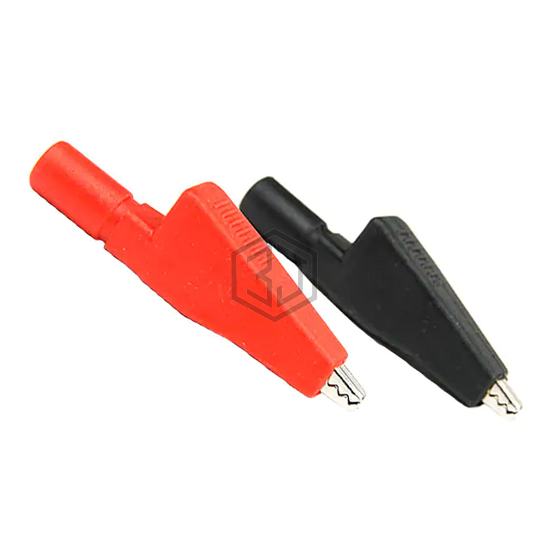 CT3760 - Cal Test Electronics - Test Clips - Alligator, Crocodile, Heavy Duty