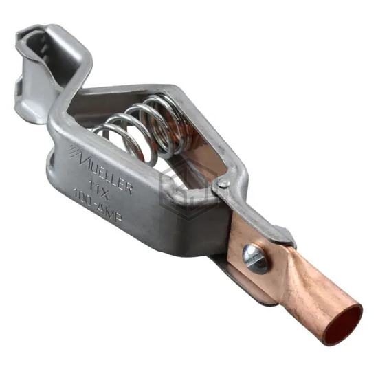BU-11XPN - Mueller Electric Co - Test Clips - Alligator, Crocodile, Heavy Duty
