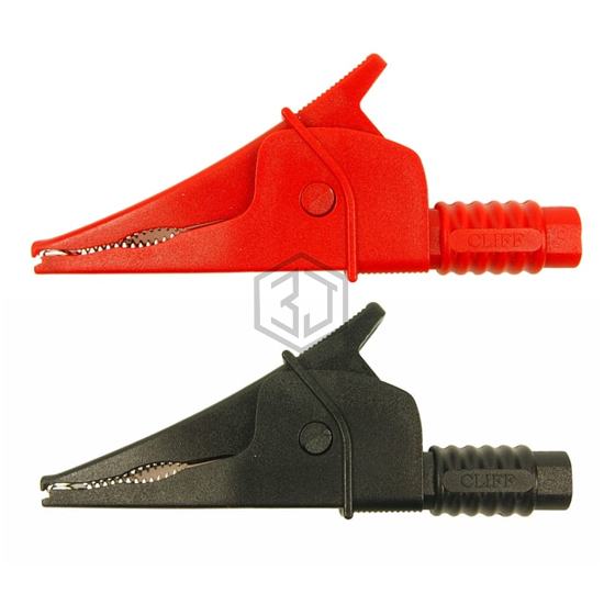 FCR79900RB - CLIFF Electronic Components Ltd - Test Clips - Alligator, Crocodile, Heavy Duty