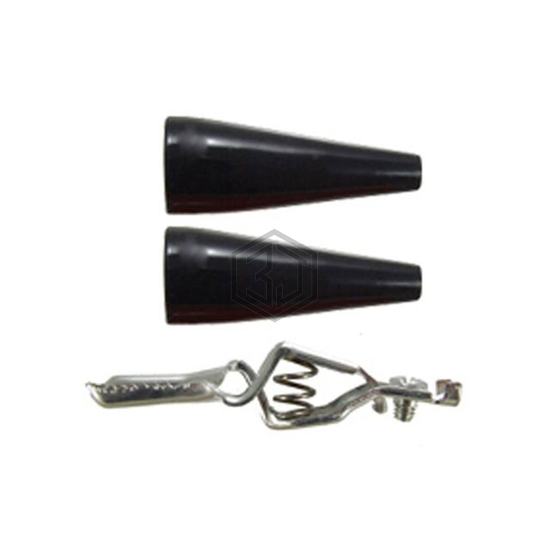 72-163-KIT1 - NTE Electronics, Inc - Test Clips - Alligator, Crocodile, Heavy Duty
