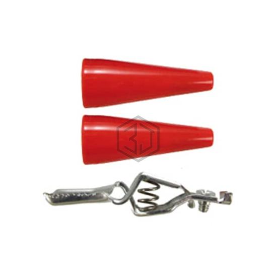 72-163-KIT2 - NTE Electronics, Inc - Test Clips - Alligator, Crocodile, Heavy Duty
