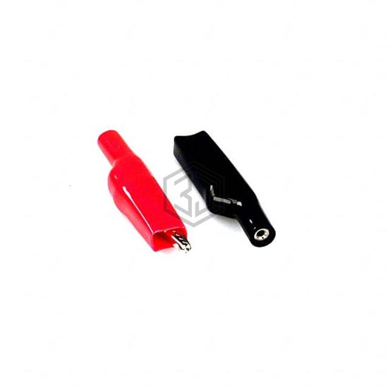 8014 R/B - E-Z-Hook - Test Clips - Alligator, Crocodile, Heavy Duty