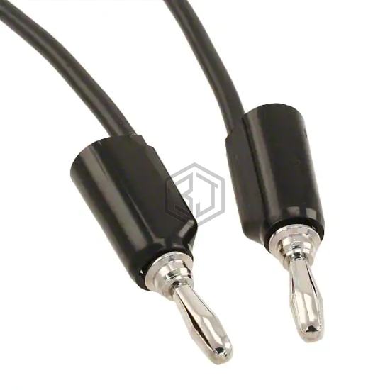 9111-72 BLK - E-Z-Hook - Test Leads - Banana, Meter Interface