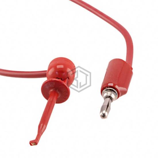 601W-18 RED - E-Z-Hook - Test Leads - Banana, Meter Interface
