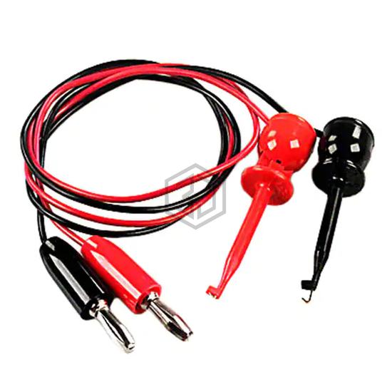 BX1W-18 R/B - E-Z-Hook - Test Leads - Banana, Meter Interface