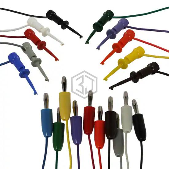BXM-18-S - E-Z-Hook - Test Leads - Banana, Meter Interface