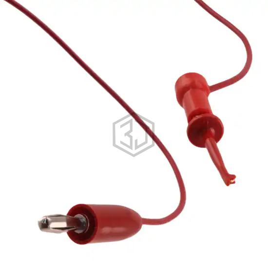 BXM-24RED - E-Z-Hook - Test Leads - Banana, Meter Interface