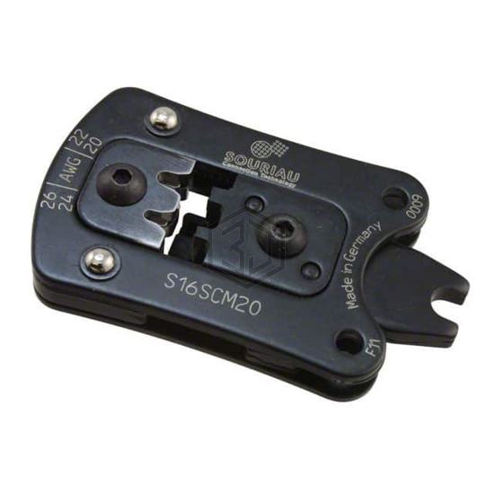 S16SCM20 - Souriau-Sunbank by Eaton - Crimpers - Crimp Heads, Die Sets