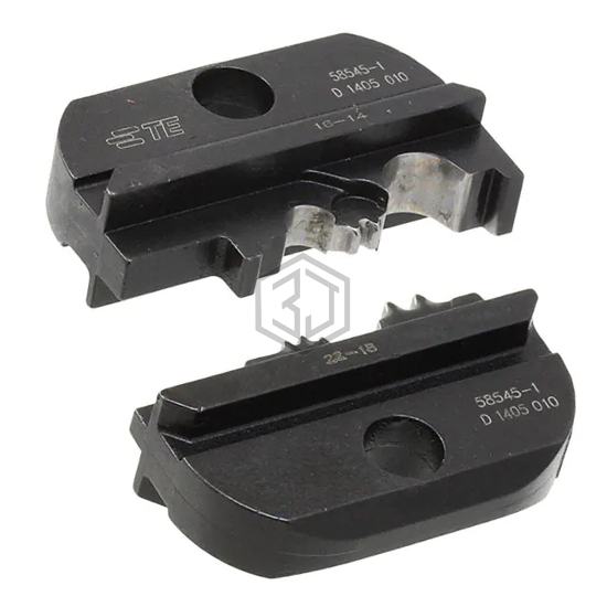 58545-1 - TE Application Tooling - Crimpers - Crimp Heads, Die Sets