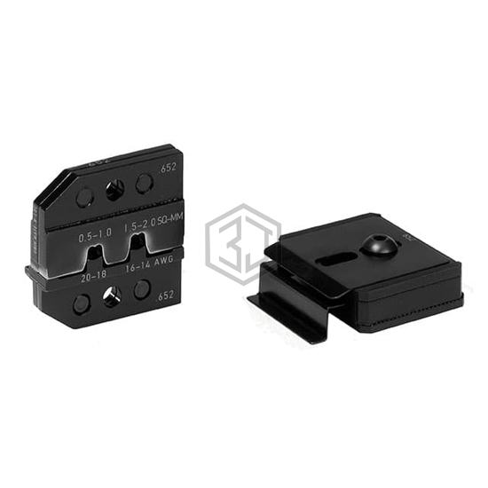 624 652 3 02 RT - Rennsteig Tools, Inc. - Crimpers - Crimp Heads, Die Sets