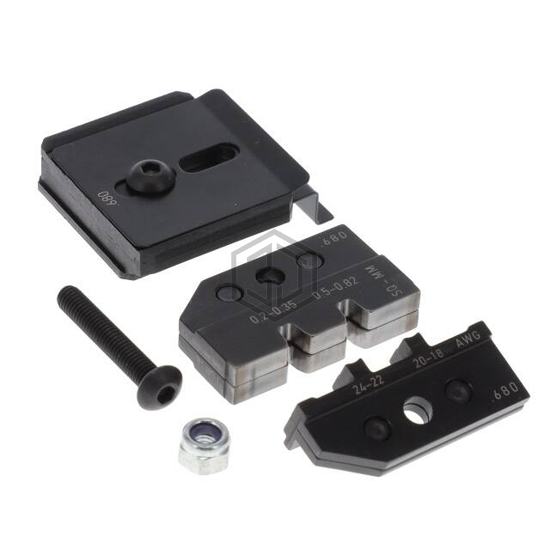 624 680 3 02 RT - Rennsteig Tools, Inc. - Crimpers - Crimp Heads, Die Sets