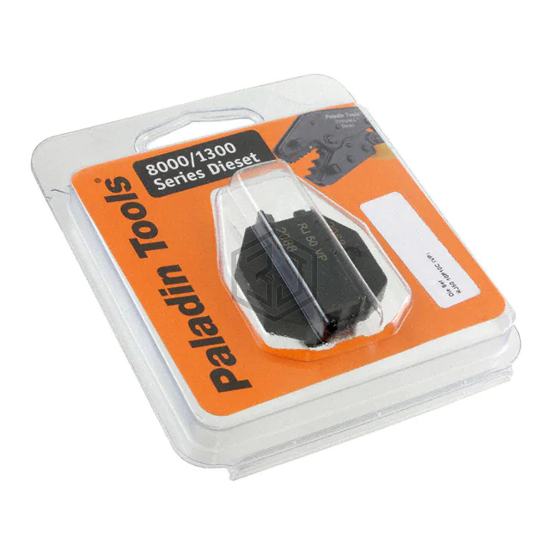 PA2068 - Tempo Communications - Crimpers - Crimp Heads, Die Sets