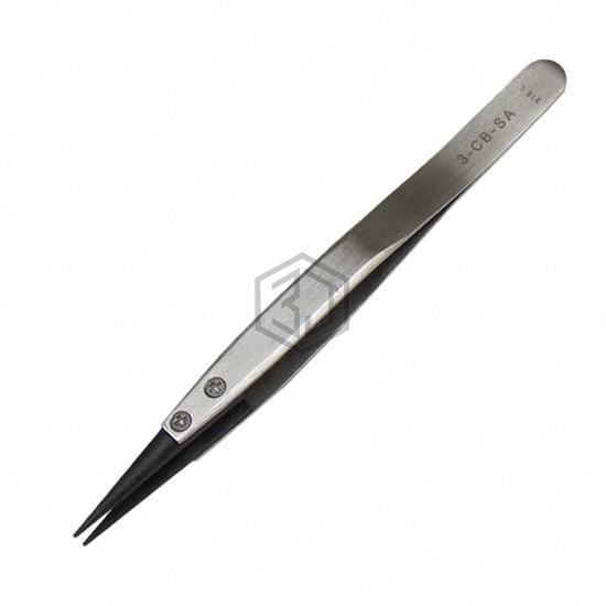 3-CB-SA - MENDA/EasyBraid - Tweezers