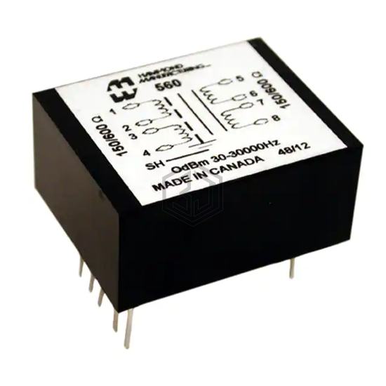 560E - Hammond Manufacturing - Audio Transformers